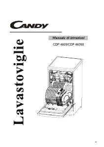 Manuale Candy CDP 4609X Lavastoviglie