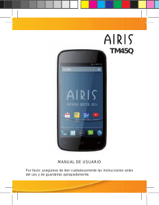 Manual de uso Airis TM45Q Teléfono móvil