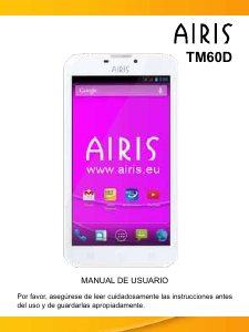 Manual de uso Airis TM60D Teléfono móvil