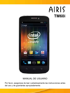 Manual de uso Airis TM60i Teléfono móvil