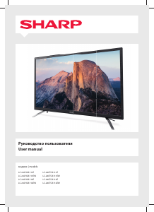 Handleiding Sharp LC-24CFG5112E LED televisie