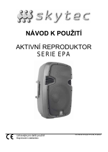 Manuál Skytec EPA-15 Reproduktor