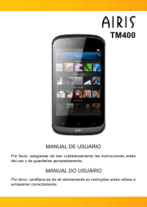 Manual Airis TM400 Telefone celular