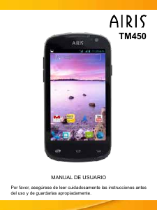 Manual de uso Airis TM450 Teléfono móvil