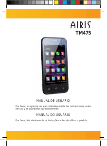 Manual Airis TM475 Telefone celular