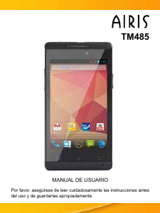 Manual de uso Airis TM485 Teléfono móvil