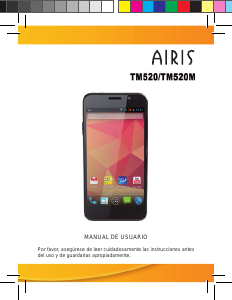 Manual de uso Airis TM520M Teléfono móvil