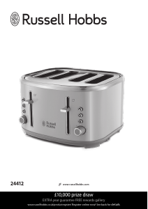 Manual Russell Hobbs 24412 Toaster