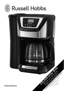 Manual Russell Hobbs 22000 Coffee Machine