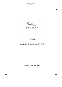 Mode d’emploi Jaguar X-Type (2003)