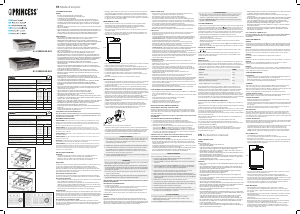 Mode d’emploi Princess 105053 Table de cuisson