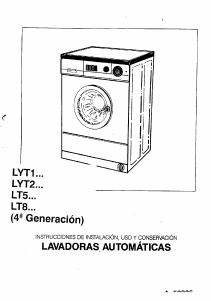Manual de uso Lynx LT 816 Lavadora