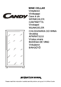 Manuale Candy CCV 1420 GL Cantinetta vino