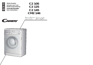 Manual Candy C2 145-86S Washing Machine