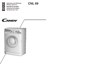 Manuale Candy CNL 69-01S Lavatrice