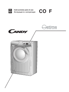 Manual de uso Candy CO 126F/L-S Lavadora