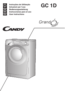 Manuale Candy GC 1071D2-S Lavatrice