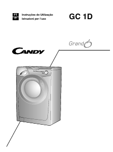 Manuale Candy GC 1071D2/1-S Lavatrice