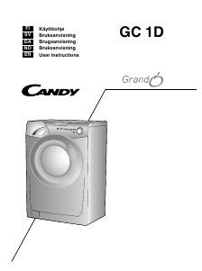 Brugsanvisning Candy GC 1361D1/1-S Vaskemaskine