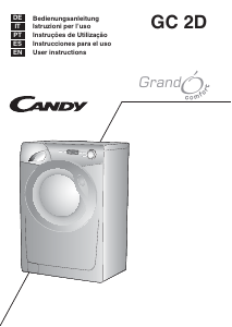 Manual Candy GC 1492D2/3-S Washing Machine