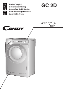 Manual de uso Candy GC 12102D2-S Lavadora