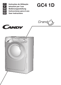 Manuale Candy GC4 1061D3/2-S Lavatrice