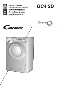 Manuál Candy GC4 1062D2/2-S Pračka