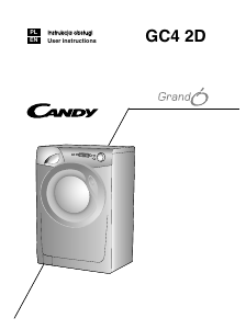 Manual Candy GC4 1072D1/1-S Washing Machine