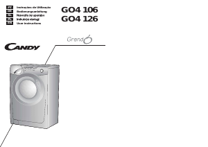 Bedienungsanleitung Candy GO4 126-16S Waschmaschine