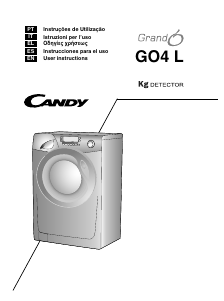 Manuale Candy GO4 1274L/L-S Lavatrice