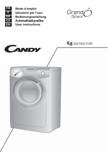 Manuale Candy GS 1483D3-S Lavatrice