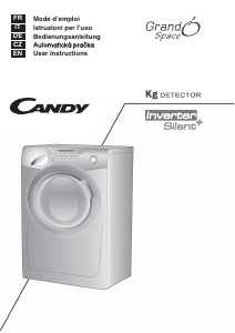 Manuale Candy GS 1483DH3/1-S Lavatrice