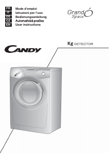 Manuál Candy GS 13103D3/1-S Pračka