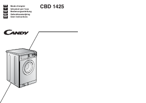Manual Candy LB CBD1425SY Washing Machine