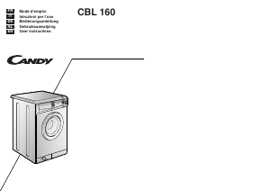 Bedienungsanleitung Candy LB CBL160 SY Waschmaschine