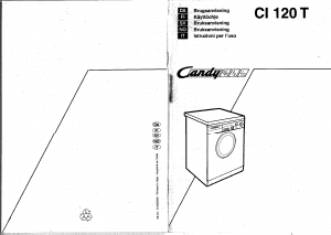 Käyttöohje Candy LB CI 120 TR Pesukone