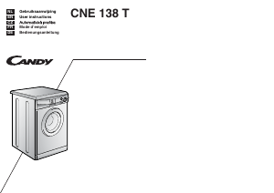 Bedienungsanleitung Candy LB CNE 138 T Waschmaschine