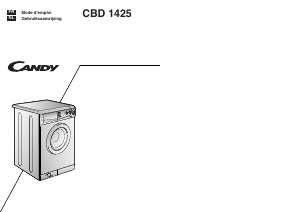 Handleiding Candy LBCBD1425-14 Wasmachine