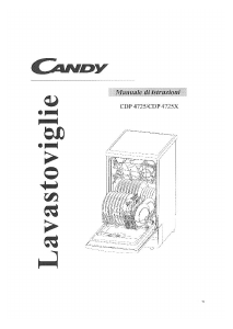 Manuale Candy CDP 4725 Lavastoviglie