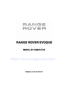 Mode d’emploi Land Rover Range Rover Evoque (2011)