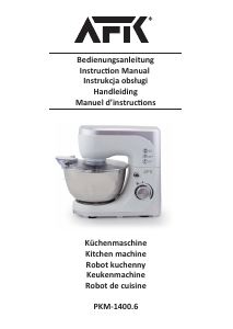 Manual AFK PKM-1600.6 Stand Mixer