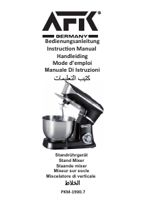 Manual AFK PKM-1900.7 Stand Mixer