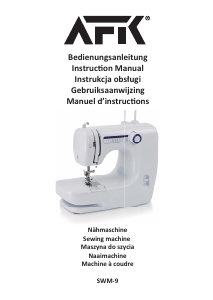 Manual AFK SWM-9 Sewing Machine