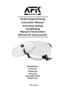 Manual AFK PPC-40.15 Pan