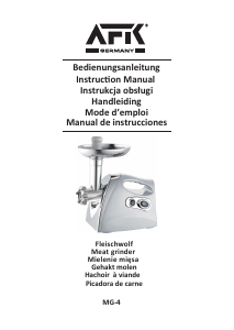 Manual AFK MG-4 Meat Grinder