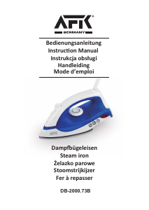 Instrukcja AFK DB-2000.73B Żelazko