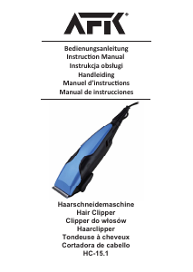 Bedienungsanleitung AFK HC-15.1 Haarschneider