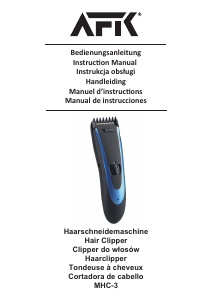 Manual AFK MHC-3 Hair Clipper