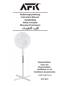 Handleiding AFK SVT-45.3 Ventilator