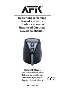 Návod AFK AF-1500.35 Fritéza